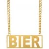 Ketting Bier Goud