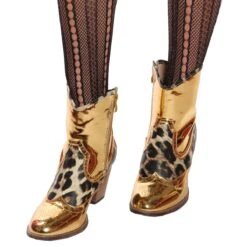 Laarsjes Gold Panter -Halloween Winkel set fout goud 7 gr 2