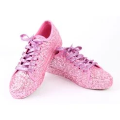 Glittersneakers Roze
