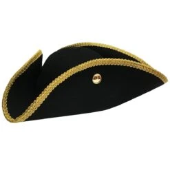 Driesteek Wolvilt Zwart-Goud