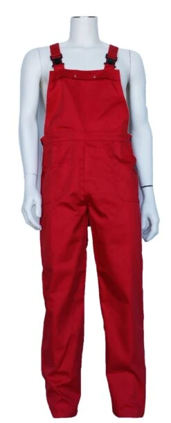 Tuinbroek Volwassen Div Kleuren -Halloween Winkel tuinbroek polyester katoen rood 4 scaled