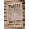 Poster 'Wanted - Dead Or Alive'