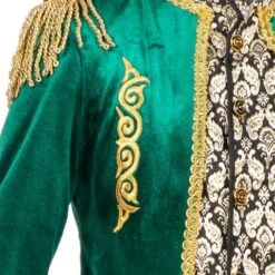 Luxe Jas Markies Fluweel Groen -Halloween Winkel wil 330417b 4