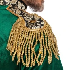 Luxe Jas Markies Fluweel Groen -Halloween Winkel wil 330417b 5