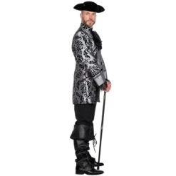 Luxe Markies Grijs/Zwart -Halloween Winkel wil 5307 3