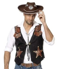Cowboyvest Sterren Heren