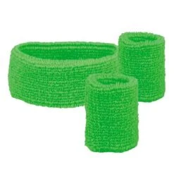 Zweetbandjes Set Groen